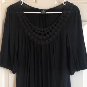 Willi Smith black blouse - Size S